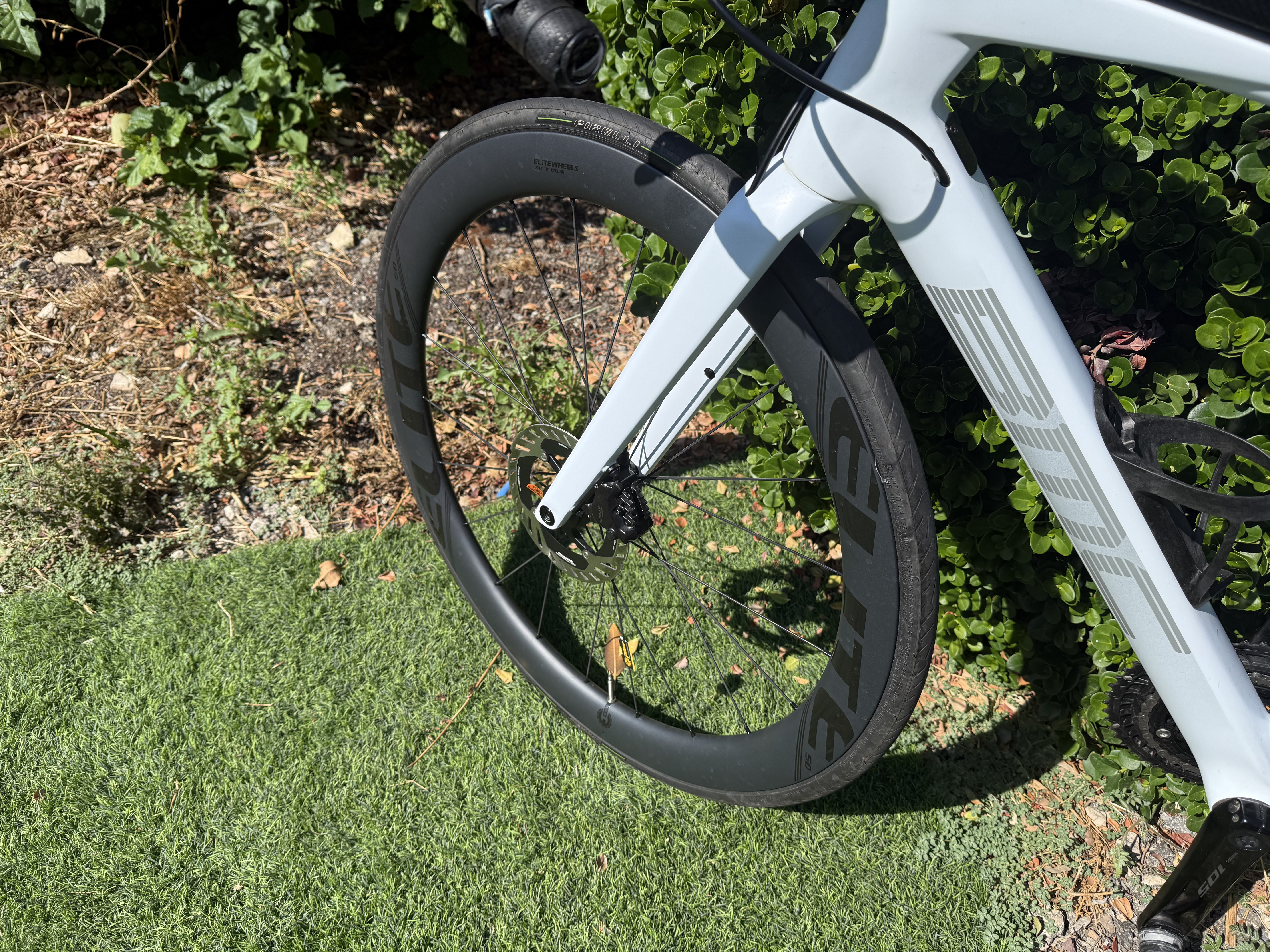 Elite Wheels ENT 2.0 — front wheel close-up