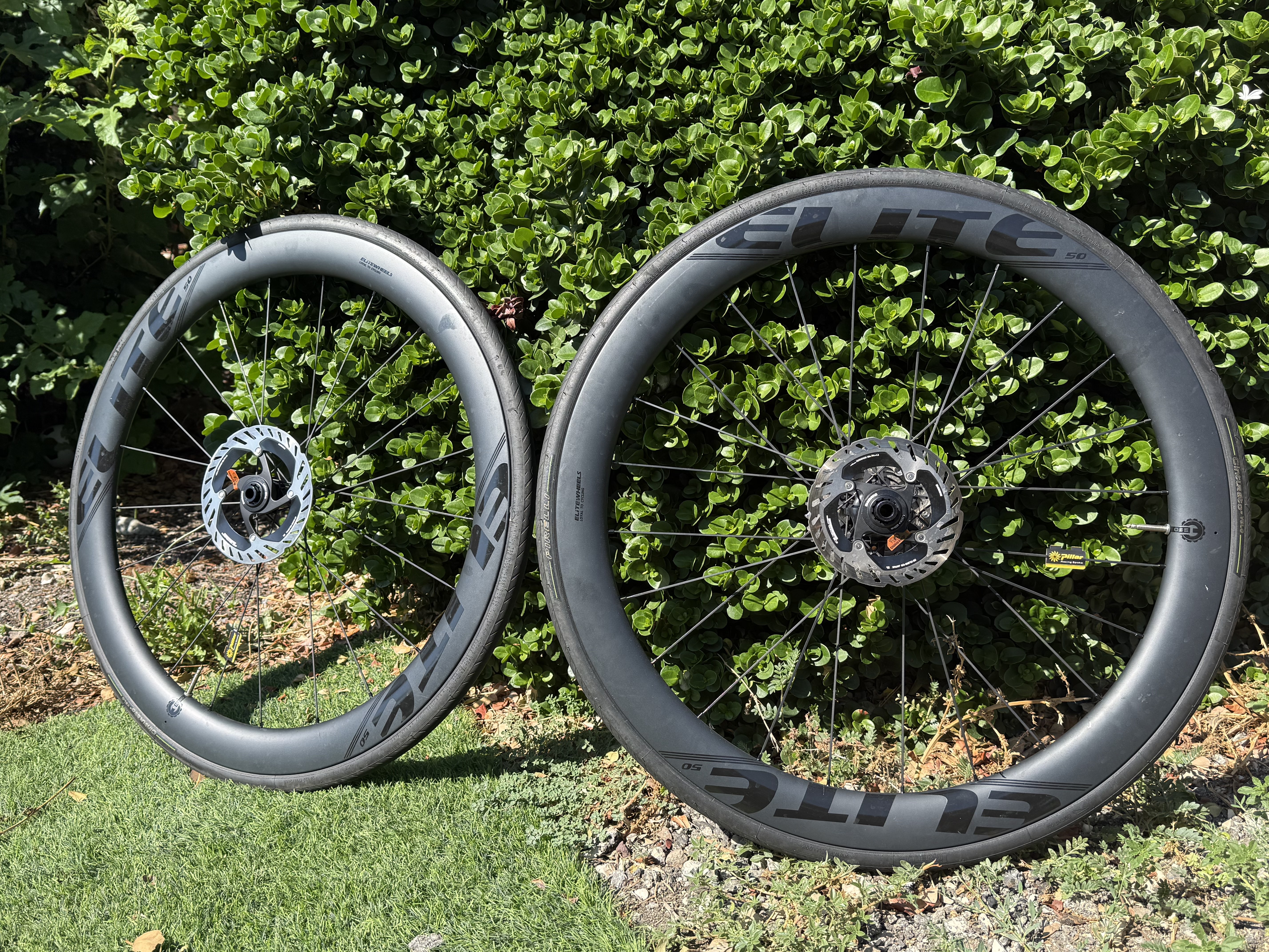 Elite Wheels ENT 2.0 — on the bike