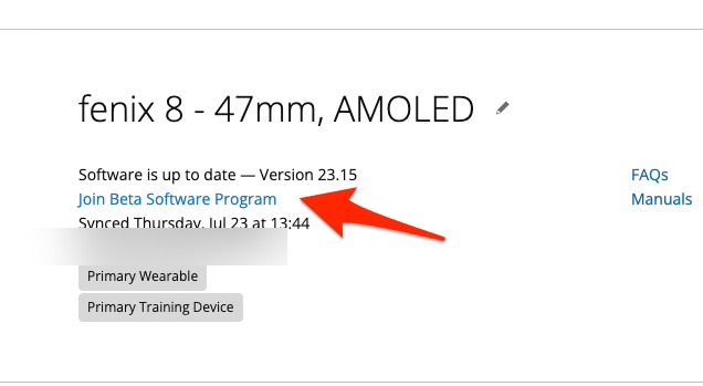 How to Join the Garmin Beta Software Program — Full Guide